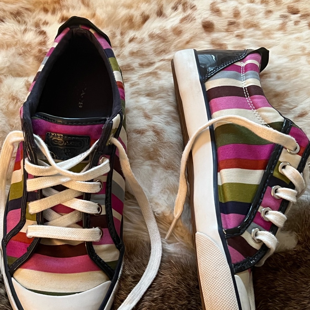 Coach sneakers size 8 womens - Picture 9 of 11